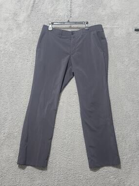 Roundtree & Yorke Performance Pants 36"x30" Khaki Easy Care Stretch
